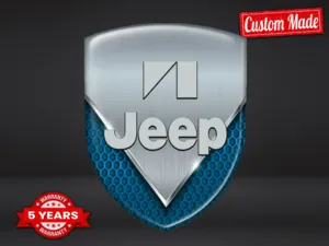 Jeep Automobil Silikon Logos Stil Stern Anpassbar
